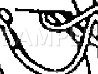 In Upper RH C-Pillar Diagram for 1994 BMW 318IS  1.8 L4 GAS