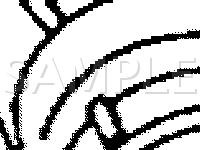 Front RH Side Of Engine Compartment  Diagram for 1994 BMW 525I  2.5 L6 GAS