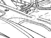 LH Side of Engine Compartment Diagram for 2002 Pontiac Grand AM  2.2 L4 GAS