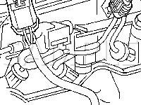 Upper Left Rear of Engine Diagram for 2002 Pontiac Grand AM  3.4 V6 GAS