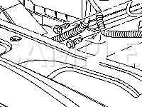 LH Side of Engine Compartment Diagram for 2002 Pontiac Grand AM  3.4 V6 GAS