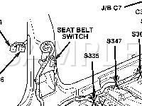 2002 Chrysler 300M Parts Location Pictures (Covering Entire Vehicle's