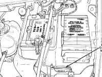 Engine Control Module-Diesel Diagram for 2002 Dodge Caravan  3.3 V6 FLEX