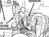 Evaporator Temperature Sensor,LHD Diagram for 2002 Dodge Caravan SE 3.3 V6 FLEX