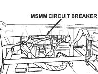 Memory Seat Mirror Module Circuit Breaker Diagram for 2002 Dodge Caravan SE 3.3 V6 FLEX