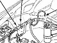 Engine Compartment Components Diagram for 2002 Dodge Durango  4.7 V8 GAS