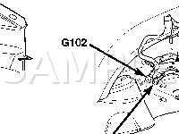 Engine Compartment Components Diagram for 2002 Dodge Durango  5.9 V8 GAS