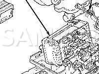 Engine Compartment Components Diagram for 2002 Dodge Grand Caravan  3.3 V6 GAS