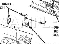 Decklid Security Switch Diagram for 2002 Dodge Neon SE 2.0 L4 GAS