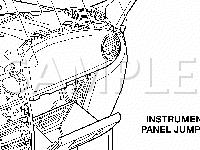 Instrument Panel Jumper Diagram for 2002 Chrysler PT Cruiser  2.4 L4 GAS
