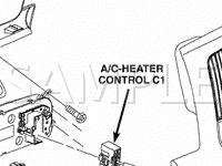 A/C Heater Control Diagram for 2002 Dodge RAM 1500 Pickup  3.7 V6 GAS