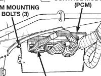 Powertrain Control Module Diagram for 2002 Dodge RAM 2500 Pickup  8.0 V10 GAS