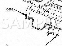 License Lamp Diagram for 2002 Dodge RAM 1500 VAN  5.2 V8 GAS