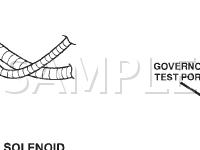 Transmission Components, 3 Speed Diagram for 2002 Dodge RAM 3500 VAN  5.9 V8 GAS