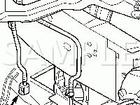 Engine Compartment Connections Diagram for 2002 Dodge Stratus  2.4 L4 GAS