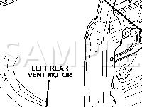 Body Connectors Diagram for 2002 Chrysler Town & Country  3.3 V6 FLEX