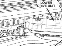 Lower Drive Unit Diagram for 2002 Chrysler Town & Country  3.8 V6 GAS