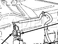 Front Body Components Diagram for 2002 Chrysler Voyager  2.4 L4 GAS