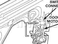 Door Ajar Switch Diagram for 2003 Chrysler Concorde LX 2.7 V6 GAS