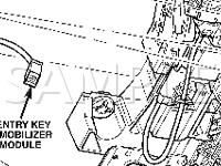 Brake Transmission Shift Interlock Solenoid Diagram for 2003 Dodge Dakota  3.9 V6 GAS