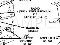 Instrument Panel Components Diagram for 2003 Dodge Dakota  4.7 V8 GAS