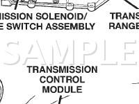 Transmission Control Module Diagram for 2003 Dodge Grand Caravan  3.3 V6 GAS