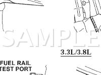 Sensors Diagram for 2003 Dodge Grand Caravan  3.8 V6 GAS