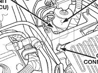 Pump Motor Diagram for 2003 Dodge Neon SE 2.0 L4 GAS