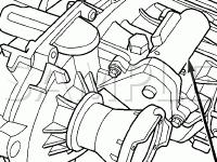 Transfer Case Shift Motor Diagram for 2003 Dodge RAM 1500 Pickup  5.7 V8 GAS