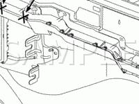 Underhood Component Locations Diagram for 2003 Dodge RAM 2500 Pickup  5.9 L6 DIESEL