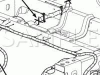 Beneath Vehicle Component Locations Diagram for 2003 Dodge RAM 1500 Pickup  5.9 V8 GAS