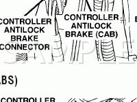 Controller Antilock Brake Diagram for 2003 Dodge RAM 1500 Pickup  5.9 V8 GAS