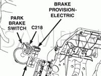Underhood Component Locations Diagram for 2003 Dodge RAM 3500 Pickup  8.0 V10 GAS