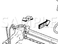 Right Front Wheel Speed Sensor Diagram for 2003 Dodge RAM 2500 VAN  5.2 V8 GAS