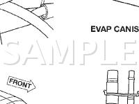 Fuel System  Diagram for 2003 Dodge RAM 3500 VAN  5.2 V8 GAS