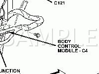 Body Components Diagram for 2003 Dodge Stratus  2.7 V6 FLEX