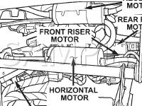 Memory Seat Mirror Module/Seat Motors Diagram for 2003 Chrysler Voyager  2.4 L4 GAS