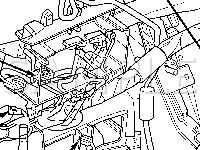 Instrument Panel Connectors Diagram for 2003 Chrysler Voyager  3.3 V6 GAS