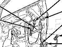 Door Components Diagram for 2003 Chrysler Voyager  3.3 V6 FLEX