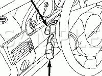 Steering Column Diagram for 2004 Chrysler Crossfire  3.2 V6 GAS
