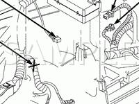 Engine Compartment Components Diagram for 2004 Dodge Dakota  3.7 V6 GAS