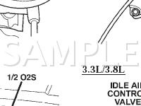 Sensors Diagram for 2004 Dodge Grand Caravan  3.3 V6 GAS