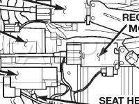 Heated Seat Module Diagram for 2004 Dodge Intrepid SE 2.7 V6 GAS