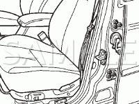 Side Impact Airbag Control Module Diagram for 2004 Dodge Neon SRT-4 2.4 L4 GAS