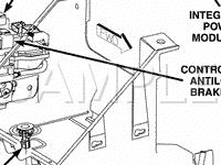 Engine Compartment Components Diagram for 2004 Dodge RAM 1500 Pickup  4.7 V8 FLEX