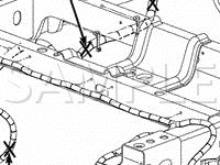 Underbody Components Diagram for 2004 Dodge RAM 1500 Pickup  4.7 V8 GAS