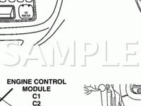 Engine Control Module Diagram for 2004 Dodge Sprinter 2500  2.7 L5 DIESEL