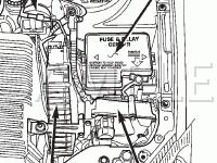 Fuses Diagram for 2004 Dodge Stratus  2.7 V6 GAS