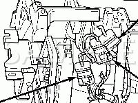 Instrument Panel Connections Diagram for 2004 Dodge Stratus R/T 2.7 V6 GAS