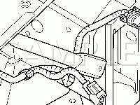 Engine Compartment Connections Diagram for 2004 Dodge Stratus  2.4 L4 GAS